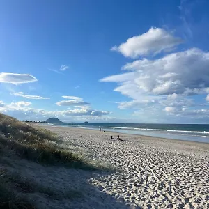 Beach, Pohutukawa Deluxe Studio, On Hugoway Papamoa